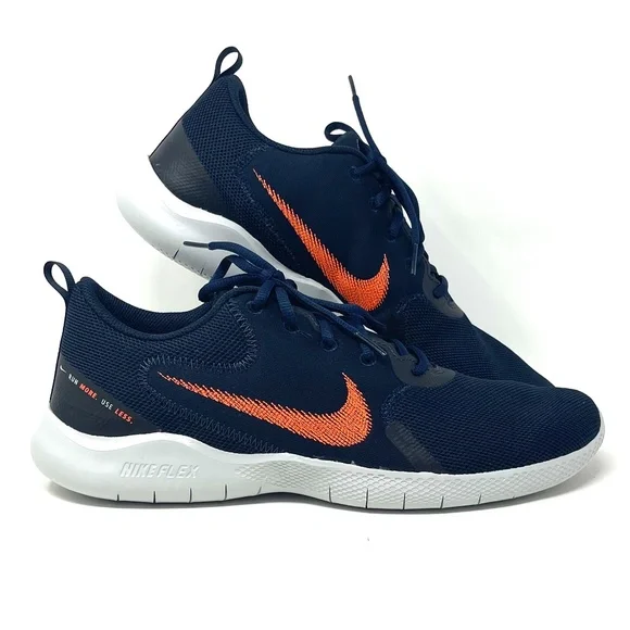 💖MEGA SALE💖NIKE FLEX EXPERIENCE RN 10 Obsidian Blue CI9960 402 Canvas  Men's